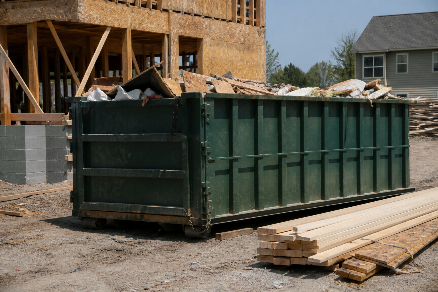 Fast junk and debris removal