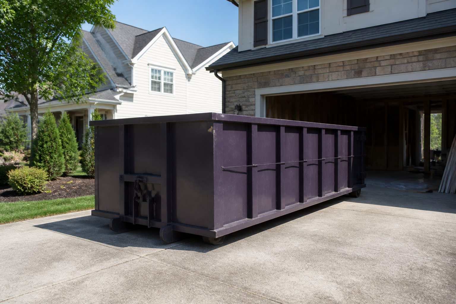 Convenient dumpster rentals